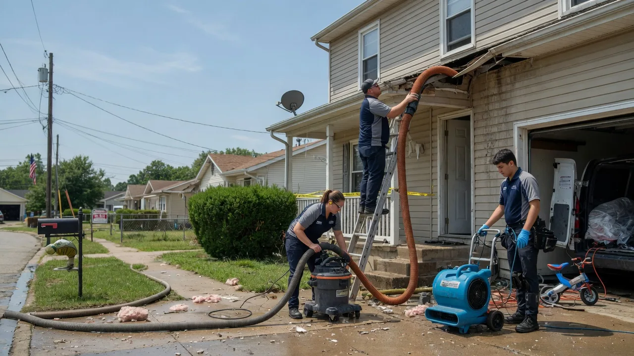 Water Damage Restoration in Taylorville, IL near me